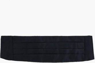 Corneliani CC COLLECTION Pleated Satin Cummerbund size 50