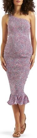 Ripe Skipper One Shoulder Dress in Pink Blue at Nordstrom, Size X-Small