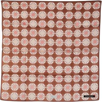 Saint Laurent Pre-owned Scarves, female, Brown, Size: ONE SIZE Pre-owned Cotton Scarf