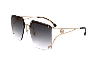 Carrera Womens 60 mm Grey Gold Sunglasses CARRERA3041-S-FT3-60