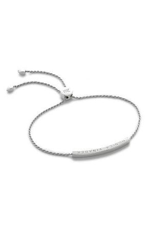 Monica Vinader Linear Mini Friendship Chain Bracelet in Sterling Silver at Nordstrom Rack