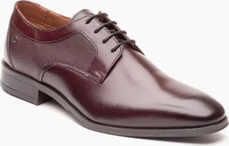 base Mens Base London Dome Leather Mens Burnt Brown Lace-Up Shoes - Size: 12