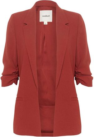 Soaked In Luxury Russet Brown Blazer Jas - Dames - Blazers - Bruin - XS - Jassen