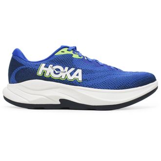 Hoka One One Hoka Rincon 4 Synthetic Textile Mens Running Trainers - Electric Cobalt Varsity Navy - Size:UK 10.5