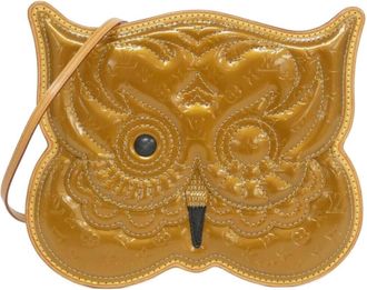 Louis Vuitton Beige Leather Pochette Pouch (Pre-Owned)