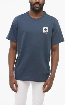 Converse Cotton Crew-neck T-shirt with Contrast and Embossed Logo size Xl