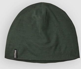 Patagonia Overlook Merino Wool Liner Beanie gr&uuml;n