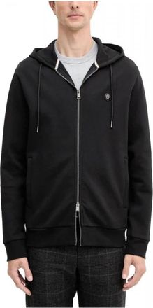 HUGO BOSS Hombre, Sudaderas, Negro, Talla: 2XL