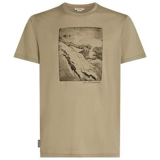 Icebreaker Merino 150 Tech Lite S/S Tee Summit Merinoshirt f&uuml;r Herren | beige