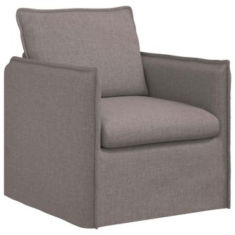 vidaXL Sof&aacute; Taup&eacute; 75 X 82 X 85 Cm Tela Vidaxl