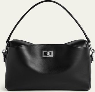 Balenciaga Mens Rodeo Leather Camera Bag