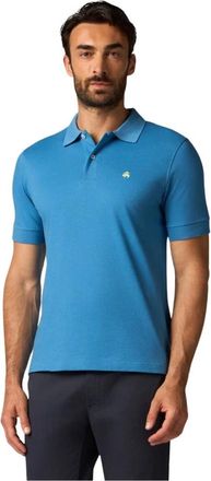 Brooks Brothers Polo in Cotone Piqu&eacute; - - Tops - Uomo - Blu - S