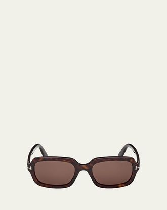 Tom Ford Lana-02 53MM Square Sunglasses