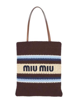 Miu Miu Borsa Tote Logo