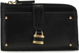 Chlo&eacute; Womens Coin Purse Paddington Black Calf Leather (bos Taurus) Wallets & Purses