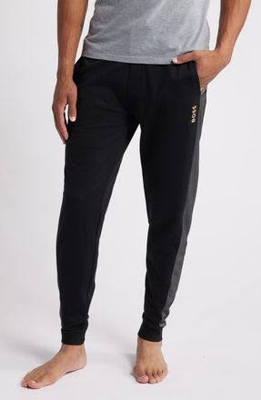 BOSS Tracksuit Lounge Joggers in Black at Nordstrom, Size Xx-Large