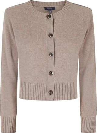 SOEUR Virginia Cardigan - Dames - Vesten - Bruin - S - Wol - Truien & Vesten