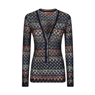 Missoni Maglieria Scollo a V - - Knitwear - Donna - Multicolore - S
