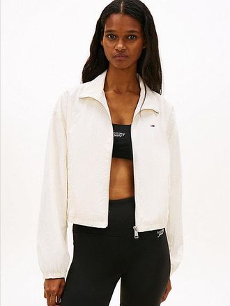 Tommy Hilfiger Cazadora con cremallera y cord&oacute;n lateral