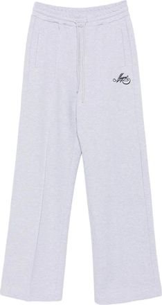 Msgm M. S.G. M. Msgm Pantaloni Felpa Grey