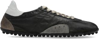 Maison Margiela Low Top Sprinters Sneakers - Heren - Sneakers - Zwart - 42 EU - Leer - Schoenen
