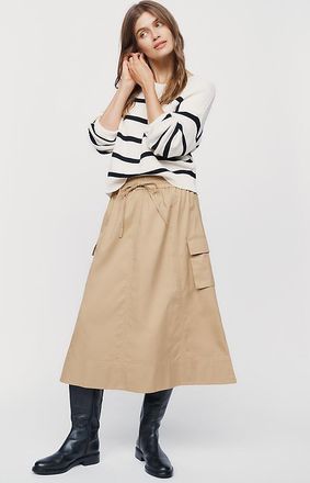 Maeve Utility Midi Skirt