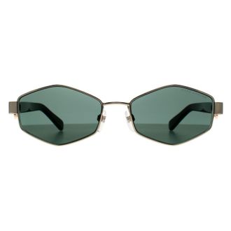 Marc Jacobs Oval Womens Gold Black Green Mirror 496/S Metal - One Size