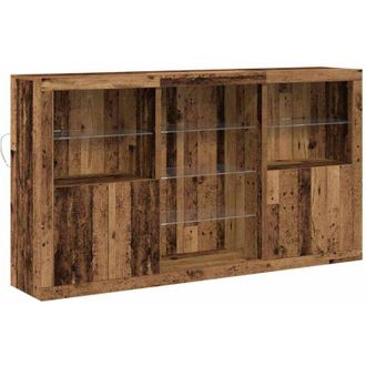 vidaXL Vidaxl - Vitrina Madera Vieja 181.5 X 37 X 100 Cm Madera Contrachapada