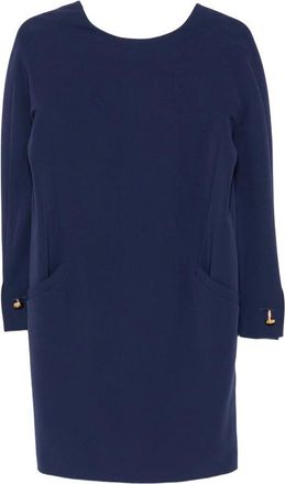 Max Mara Button-cuff Mini Dress