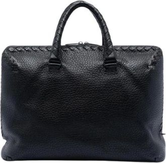 Bottega Veneta Pre-owned Handbags, female, Black, Size: ONE SIZE Pre-owned Business Bag