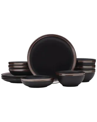 Mikasa Miller 12Pc Stoneware Dinnerware Set, Service For 4
