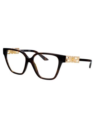 Versace 0VE3358B Havana Acetate Eyeglasses - Havana