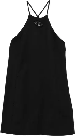 Diesel D-Elma Mini Jurk - Dames - Korte kleedjes - Zwart - L - Wol - Kleedjes
