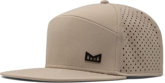 Melin Trenches Icon Hydro Performance Snapback Hat in Khaki at Nordstrom, Size X-Large