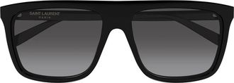 Saint Laurent Sunglasses Sl 904 001 Black/Smoky Gray Mens