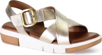Diba Womens Advo Cate Sandal In Gold