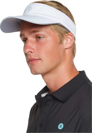 Coolibar Golf Visor - UPF 50+ Sun Protection - Ultimate in White at Nordstrom, Size Medium