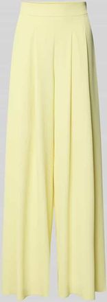 Rinascimento Rinascimento Stoffhose mit franz&ouml;sischen Eingrifftaschen in GELB, Gr&ouml;&szlig;e XL