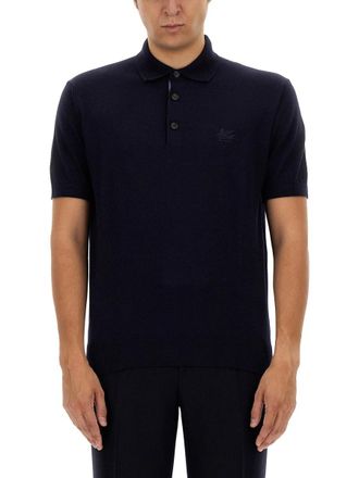 Etro Polo Shirt With Pegasus Embroidery