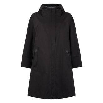 Herno Parkas, female, Black, Size: S Minimalist Winter Jacket