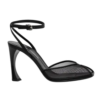 Emporio Armani Dames, Schoenen, Zwart, Maat: 41 EU Leer