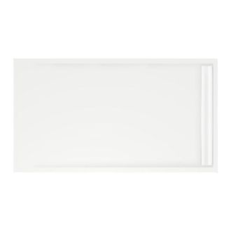 Xenz Easy Tray douchevloer - 150x90x5cm - acryl - zonder gootcover - wit