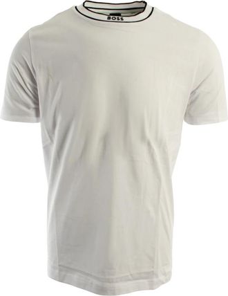 HUGO BOSS Tee 5 T-shirt - Heren - T-shirts - Wit - S - Katoen - Tops