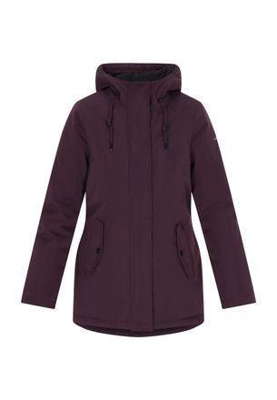 Dreimaster Dreimaster winterjas Dames donker paars