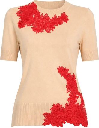 Ermanno Scervino Womens Embroide Top