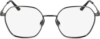 Calvin Klein Occhiali con montatura geometrica - Grigio
