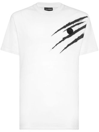 Plein Sport T-shirt met print - Wit