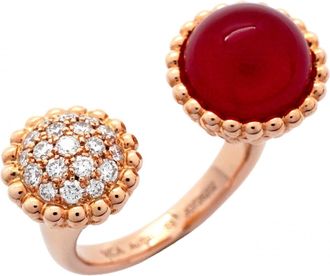 Van Cleef & Arpels Pink Gold (18K) Band Ring (Pre-Owned)