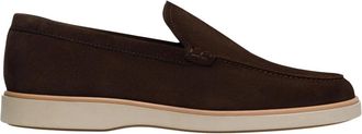 Magnanni Lourenco Suede - Heren - Loafers - Bruin - 42 1/2 EU - Su&egrave;de - Schoenen