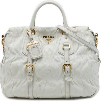 Prada Pre-owned Prada Nappa Gaufre Satchel Ladies BNC4MJCZM8JE2CHG